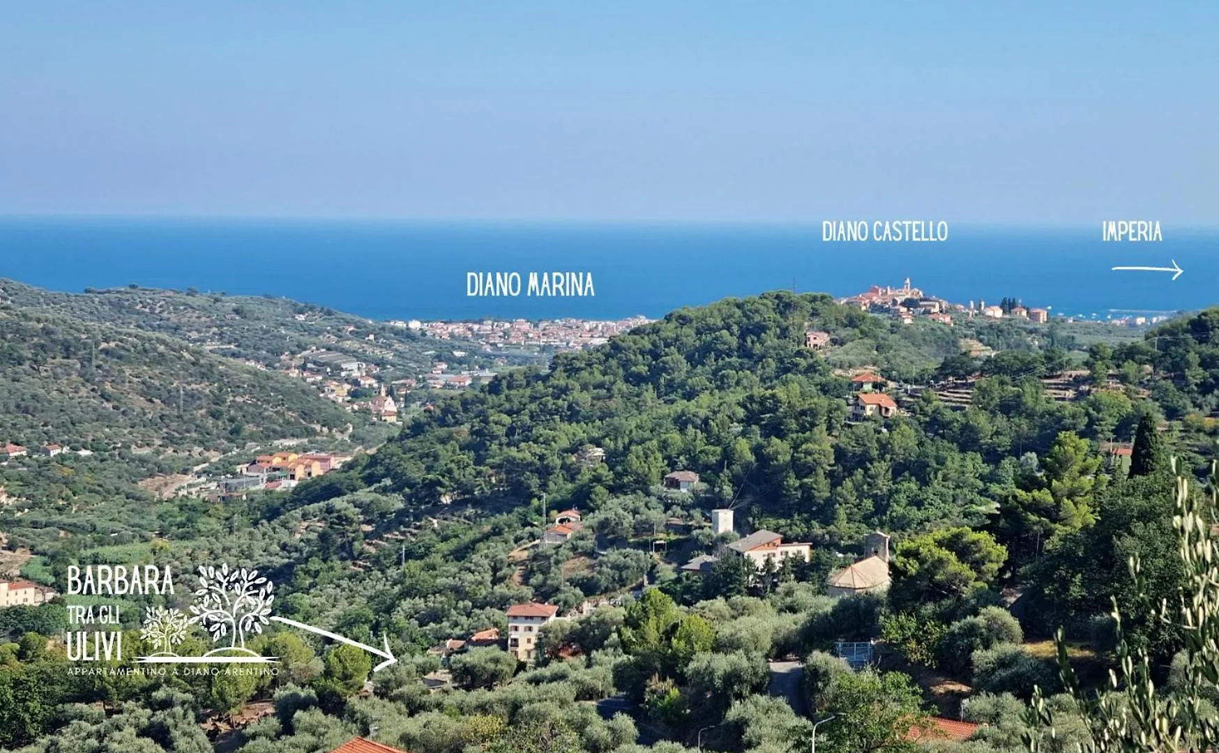 Barbara Tra Gli Ulivi Villa Diano Arentino Holiday home